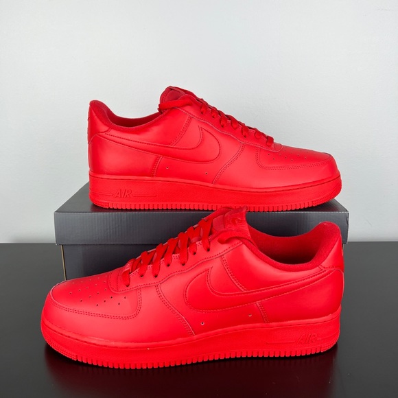 Nike Air Force 1 ´07 LV8 1 Shoes University Red...
